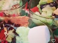 Una copa mix cake frozen para ti solo pide cualquiera de los tamaños disponibles pequeña media o grande  #postre #helado