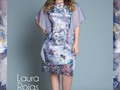Vestido tipo tunika en organza lila metalizada con toques de lame con cortes laterales y arandelas en chifon tornasol @ginaropain @emilioyidi_fotografia @brian_alexander2