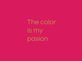 Color is My Inspiration!!