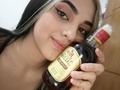 Por si tenían el pendiente así me veo tomando Ronsito sola
