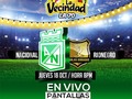 Liga Aguila Jueves 18 de Octubre Rionegro Aguilas vs Atl.Nacional Hora: 8pm disfruta de la mejor rumba crossover