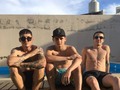 Con dos lindos kepe❤