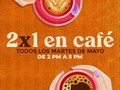 🌟¡¡N o t i c i a s!!🌟  Disfruta de un martes casual - con 2 x 1 en café♥️  Ven por una taza del más sublime y delizioso ☕ ¡La recarga de energía que necesitas para el día!⚡🥰  ⏱️ Solo de 2:00 pm - 5:00 pm⏱️  Y que no falte la buena compañía☝🏻🫂 . . . . 📍Av. Rafael Gonzalez con Av. Los Claveles. 📲 +58 4126675896 🛵¡Delivery a todo Punto Fijo!