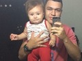 .Aqui un #tb mi ahijado mirándose al espejo 😄❤️