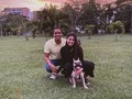 Lo mejor de todas mis tardes, el paseíto en familia ❤️👩🏻‍❤️‍👨🏾🐕