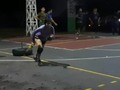 Trabajo de musculación, selecciones femenino y masculino de voleibol de Quezaltepeque!