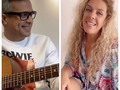 Aquí. Un tema de mi primer disco llamado VENTE, haciendo un spli “La Despiadada” @catalinapinedaoficial Ella es la hermana más insoportable que Dios me pudo dar, pero la quiero igual, no queda de otra! Jejejejej loviuuu bebeee #leonardmusica #singer #vente #miami #love #catalinapineda