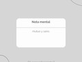 No pido más... #aquipensando #notamental