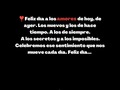 Feliz día a quien pueda interesar...❤️