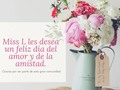 Felíz día del amor y del amistad.