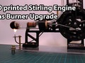 Un motor sterling impreso en 3D (al menos en parte)