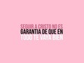 No hay un evangelio Perfecto, sin pruebas, sin desierto!  . Podría uno imaginarse que si Dios es bueno y todo lo que hace es bueno, al llegar a su presencia todos nuestros problemas terminarían como por arte de magia, pero no es así, habrán pruebas, pagaremos las consecuencias de nuestro pecado, habrán aflicciones, muchas necesarias para que Dios pueda obrar en nosotros perfeccionándonos para mostrarle al mundo su poder; pero lo que sí tenemos por certeza es que atravesemos lo que atravesemos en todas esas pruebas Cristo ya venció y es El quien nos da la victoria. . Una vez cumplido su propósito y su tratamiento de Papá amoroso, todo habrá sido superado y ya no seremos los mismos, sin darnos cuenta seremos lo que Dios quiere que seamos!! . Así que ánimo, no te desanimes y sigue caminando con Dios porque si con El se complica a veces fuera de Él es peor, deja que El sea tu escudo y fortaleza para continuar🤍. . . #ladylandazuri #katykaquotes #mujeresdefe #resiliencia #mujeres #Fe #Dios #godosgood #diosesbueno