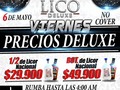Viernes Viernes!! Vamos a llevar tu noche a otro nivel!!👍🔝🎶🎵 Disfruta la noche a lo grande con los precios Deluxe!! 1/2 de guaro desde 29.900😱😱 Bot. de guaro desde 49.900😱😱 Reservas 300 707 3614 #lleras #crossover #mujeres #experienciaslicodeluxe #hastalas4