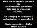 Hace rato que no sentía esto... pero para mi Venezuela es Miss Universo @amandadudamel me siento robada literal!!