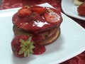 Rico postre de proteína sabor fresa 🍓 buena opción para quienes desean sabor y nutrición.. Los invito a @canelaproteinbarsc a disfrutar de todas las comidas proteícas..
