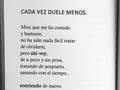 Posted @withregram • @jaiiwriter Mira que me ha costado bastante, no ha sido nada fácil tratar de olvidarte, pero ahí voy, de a poco y sin prisa, acomodando cada pedacito en su lugar, tratando de aceptarlo, sanando con el tiempo... ...sonriendo de nuevo.💚 ¿Te sientes identificad@? ¿A quién se lo dedicas?  Déjame un comentario 👇🏼 Puedes compartir y etiquetarme 💚 ¡Activa notificaciones para no perderte de ninguna publicación! 📳 ✴️¿Tienes un pos algún escrito mío? 🤔  Te invito a etiquetarme o usar el hashtags: ➡️ #jairoguerrero  Y así puedas aparecer en mis historias. 🤳🏼 Sígueme para más contenido: ➡️ @Jaiiwriter ➡️ @Jaiiwriter ➡️ @Jaiiwriter  Ya puedes buscarme en Facebook como: @JaiiWriter . . . . . Jaiiwriter© 📌Hashtags: #libros #leoycomparto #poesias #textospoe #micropoesia #letrasenverso #accionpoetica #citasdeamor #poema #nochesdepoemas #accionpoeticacolombia #escribir #librosrecomendados #librosdepoesias #microrelato #poetasinstagram #librodereflexion #escritoresdeinstagram #poesiadelalma #uncafeparaescribir #accionpoeticafrases #poemasescritos #amoleer
