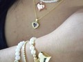 Por que amamos los corazones!!  #hechoamano #bracelet #pulseras #style #fashionista #accessory #instajewelry #woman #mujer #moda #cristales #cadenaspersonalizadas #cadenas #chokers #venezuela #moda #accessoriestoshine