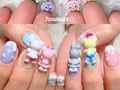 #microminiatura #3D #españa #madrid #sevilla #nailsacrilic #gelnails #nailsofinstagram #nailsespaña @naaaaa_ho.nail