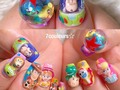 #microminiatura #3D #españa #madrid #sevilla #nailsacrilic #gelnails #nailsofinstagram #nailsespaña @naaaaa_ho.nail