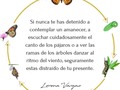 Cuando disfrutes de las cosas que a todos les perecen insignificantes entenderás que todos están completamente distraídos de lo que es realmente importante, tienes el poder de ver los milagros suceder ante tus ojos a cada instante, sin embargo tu mente te mantiene bien entrenado en dejarlos pasar desapercibidos y estar distraído de la vida que es el mismo milagro sucediendo eternamente. . PD: Los amo por que al amarlos me amo. 💛 💛 💛 💛 💛  #Somosunosomosamor #somosuno #somosamor #somosuniverso #yoga #amorinfinito #yosoyluz #vibrapositiva #somosenergia #speaker #saludmental #teamo #amor #universo #unidad #consciencia #meditacion #gracias #yosoyamor #conciencia #mindfulness #ser #yosoy #gaia #soyelorigen #constancia #yosoyeterno #nosamo