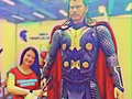 Soy muy digna del Mjölnir 😏 aunque aveces me siento como Loki 😂🙊 . . . .  #thor #thorki #comics #fandoms #sofa2021 #movies #bogotá🇨🇴 #womanstyle #womaninspire #marvelcomics #marvel #marvelmovies #corferiasbogota #mjolnir #loki #lokiedit