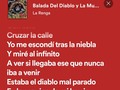 Esta canción siempre debe ir con un cigarro...