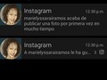 Asi es de importante @marielyssarairamos para mi instagram que hasta me avisa cuando reaparece de su perdición xD