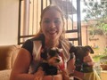 No los pedí, no los esperaba, llegaron y cambiaron mi vida para siempre 🐶🐶 🐶Kiwi 🥝 y 🐶Luka Rene 🐸