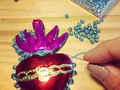 Cosiendo corazones!! #collares #necklace #handmade #hechoamano #handmadejewelry #joyeriaartesanal #color #arte #art #artist #artista #hacedoradecolor