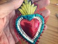Cosiendo un corazón! #collar #necklace #art #arte #color #lifestyle #estilodevida #havedoradecolor