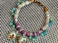 Pulsera Agnus Dei Lilac #hacedoradecolor #art #arte #color #hechoamano #pulseras #bracelets #accesorios