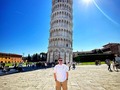 Desde la bella Toscana La torre inclinada de Pisa 🇮🇹  #torredepisa