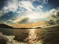 #sunset #mar #caribe #portobelo #playablanca #atardecer en #colon #paraiso #location #tv #colon #ineverforgetyou #boat #fishing #sup #padleboard #panama
