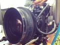 En #filmacion #siemprelisto #onset #shooting #anamorphic #lens #photo #filmmaker #panama #lifeonset #full #color #tv