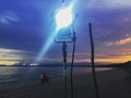 En #filmacion #siemprelisto #onset #shooting en el #estudio B #location #playa #veracruz en #sunset #filmmaker #panama #lifeonset #mentepositivamente #vamospanama