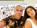 #selfie con la #hermosa #bebe #amor de mi #vida mi #hija de paseo por el #mall #siemprelisto para mi #familia #familyandfun