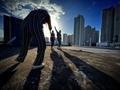 Desde el #sunset en el #rooftop #siemprelisto #onset #shooting #filmmaker #panama #🇵🇦 #style #mentepositiva #rooftop #skyline #fitness #workandfun #photography and #films