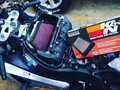 Colocando a punto el cohete 🚀 #honda #cbr1000rr con filtro de alto flujo de @kynautoparts distribuido por mis panas de @properformances lista para sacarle #270km en la vía #rideordie @unionbikervenezuela