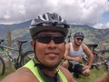 Dándole duro al ruedo rodando por la vía medellin boquerón antigua vía al mar por San Cristóbal.