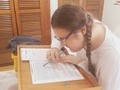 Angelo en su examen del Icfes 🙏🙏🙏🙏