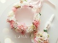 Un lindo Set ...Para una Hermosa Princesita 🌸🍃 #bautizo👼🕊