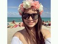 Hermosa  #clientasfelices🌟  #playa#coronasdeflores#sol #amoloquehago🍹🌞