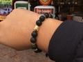 Accesorios que marcan la diferencia.  Bracelet lava stone with golden buda 🙏 📦 envío Gratis en colombia✔️ Whtp 📲📲 3207163576