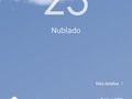 Comparto el clima, en algún lugar de Caracas. 8:28 AM