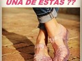 Sí y con medias porque me sudaban mucho los pies con ese plástico. Bien elegante y glamorosa yo 🤦🏻‍♀️🤭🤣🤣