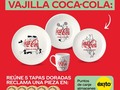 ¿También te antojaste😍?  Desde hoy puedes coleccionarla: Reúne 5 tapas doradas y reclama 1 pieza en los puntos de almacenes Éxito. No te quedes sin coleccionar tu #vajillacocacola🖤♥️ #VajillaCocaCola.