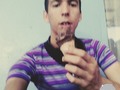 Para despedida m tomo un helado chau salto