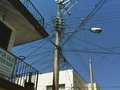 Hook me up #Mexico #street #highwire #connections #lamppost #telephonepole