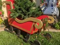 Santa Sleigh #california #cali #santasleigh #woodwork