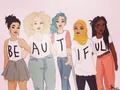 Yes, you are beautiful too. 💕  *  *  #girlpower  #feminista  #feminismo   (en Alajuelita, San Jose, Costa Rica)